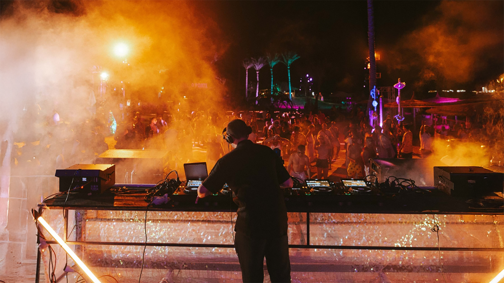 NRDS Festival 2025 – DJ Set Under Palm Trees (مهرجان نيردز 2025 – عرض دي جي تحت النخيل)