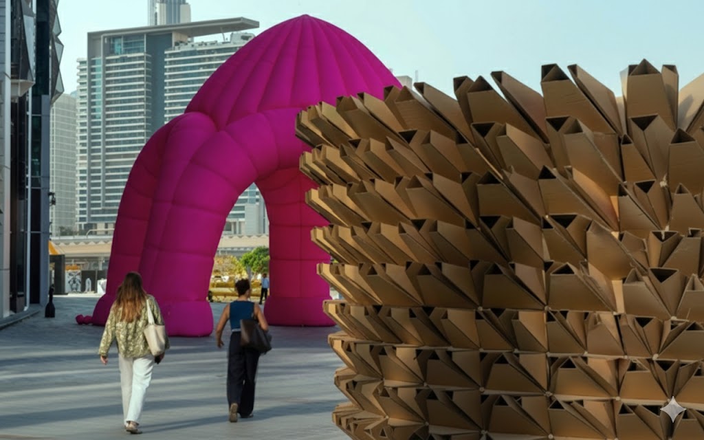 Italian Design Day Installation – Cairo 2025 (تركيب فني في يوم التصميم الإيطالي – القاهرة 2025)