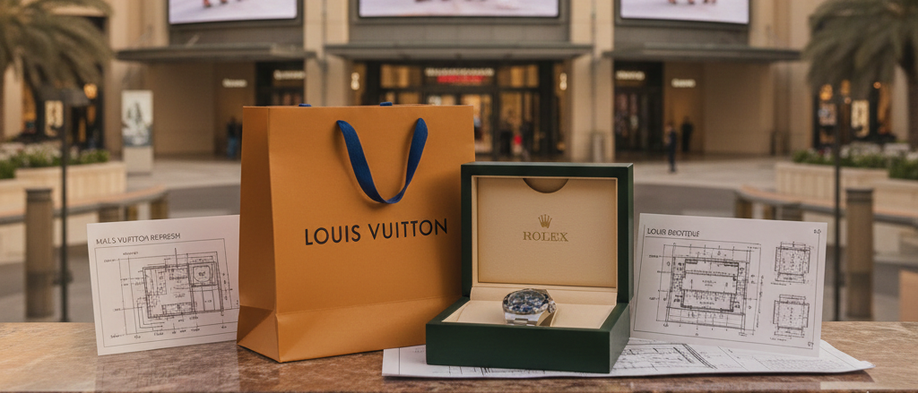 Mall of the Emirates expansion watchlist: Louis Vuitton + Rolex refreshes — and what “store reinvestment” can tell us about luxury demand